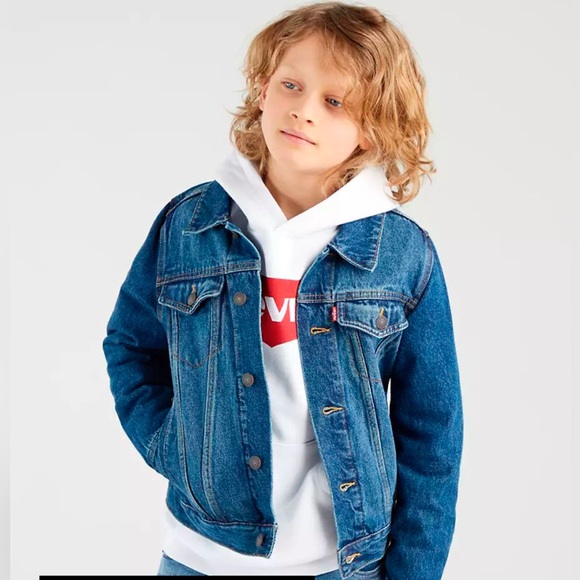 Levi's Kids Classic Blue Jean Jacket - Picture 1 of 5